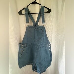 2Xl / XXL blue jean overalls
